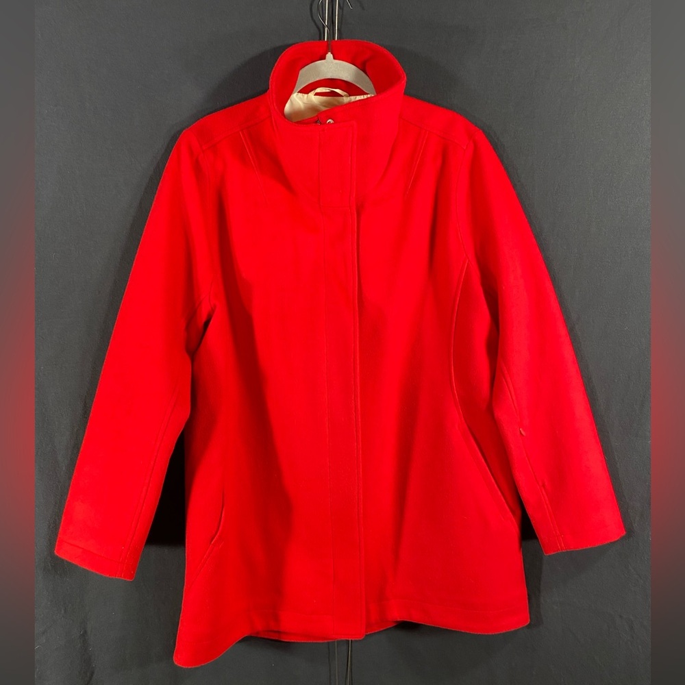 Pendleton Red Wool Winter Coat